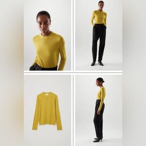COS Knitted Long Sleeve Top